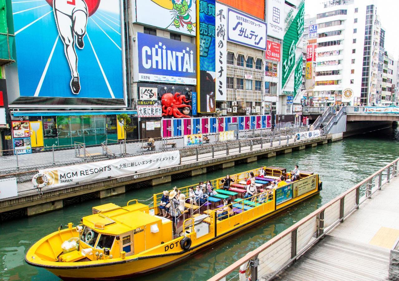 Apa Hotel Nambaminami Ebisucho Eki Shinsekai Osaka Buitenkant foto