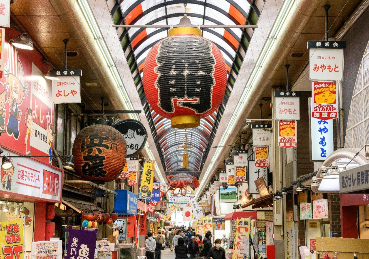 Apa Hotel Nambaminami Ebisucho Eki Shinsekai Osaka Buitenkant foto