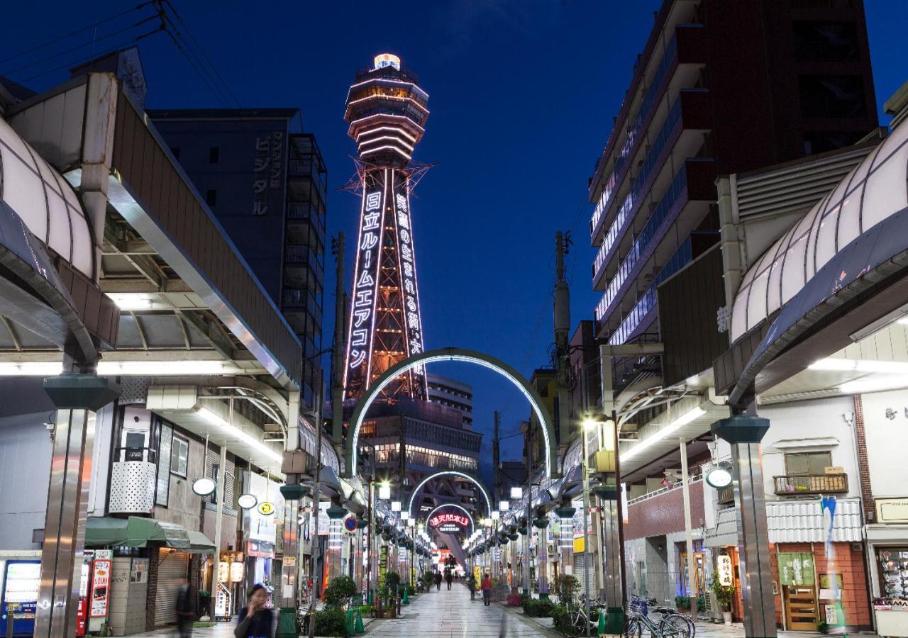 Apa Hotel Nambaminami Ebisucho Eki Shinsekai Osaka Buitenkant foto