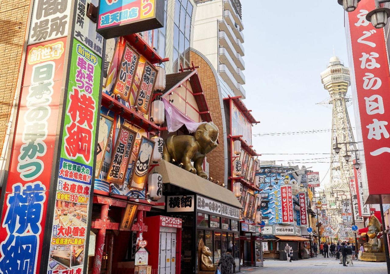 Apa Hotel Nambaminami Ebisucho Eki Shinsekai Osaka Buitenkant foto