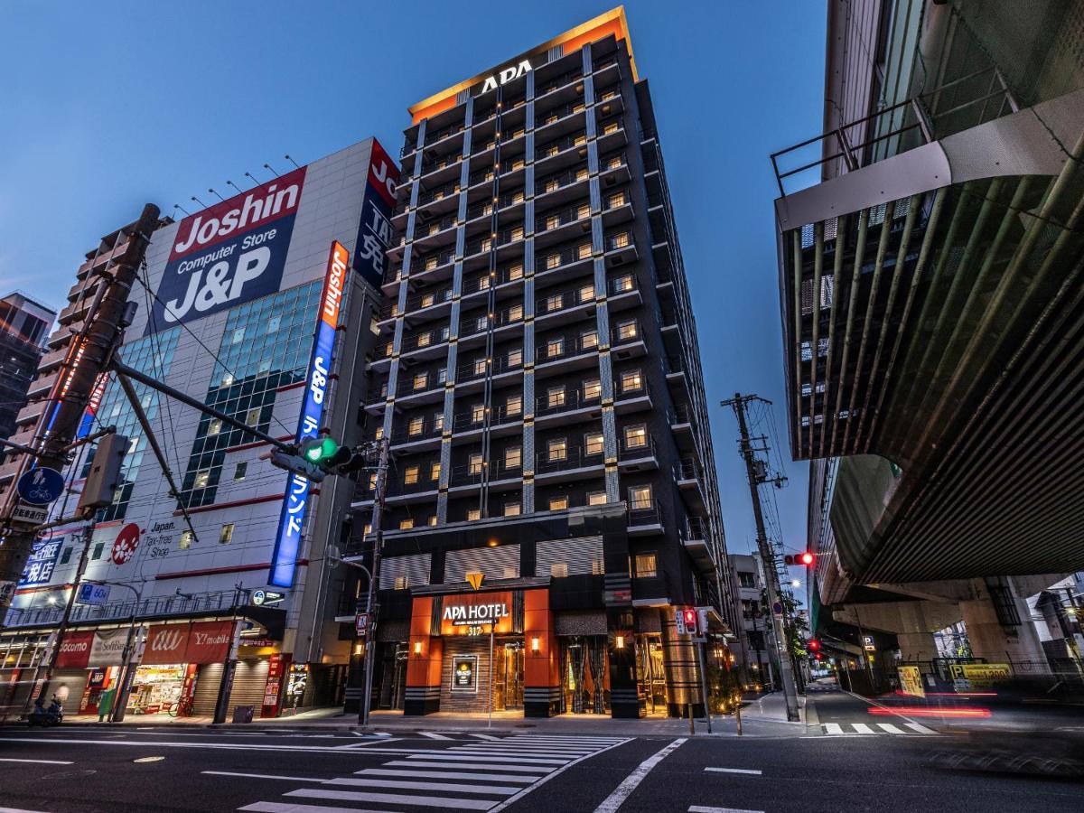 Apa Hotel Nambaminami Ebisucho Eki Shinsekai Osaka Buitenkant foto